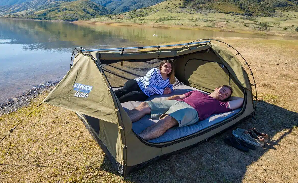 Tente "SWAG AUSTRALIEN " 2PERS + SAC DE TRANSPORT – Image 2