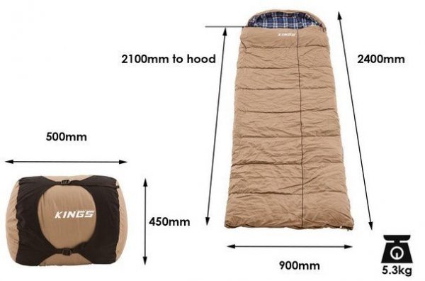 WALLABY SAC de couchage PREMIUM ZIP – Image 8
