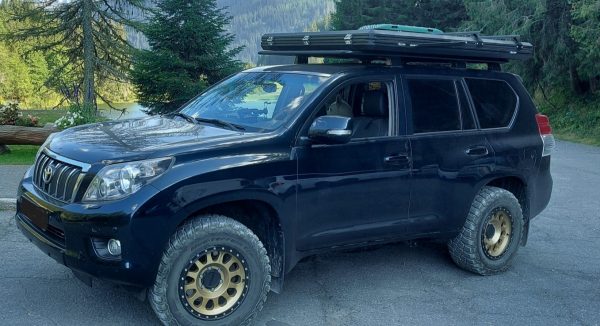 210 x 117 cm - Galerie Plate LAND CRUISER 150 + FIXATIONS SPECIFIQUES – Image 5