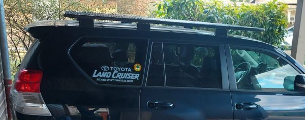 210 x 117 cm - Galerie Plate LAND CRUISER 150 + FIXATIONS SPECIFIQUES – Image 4
