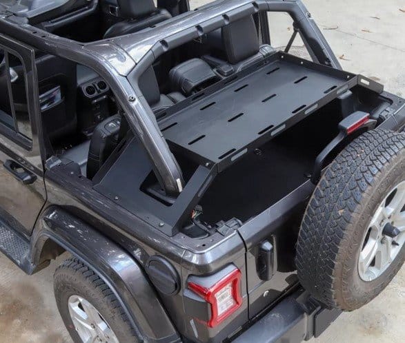 2 Vasi Portaoggetti Laterali Per Bagagliaio Jeep Wrangler JL 2018-2024: Organizza Il Tuo Spazio!
