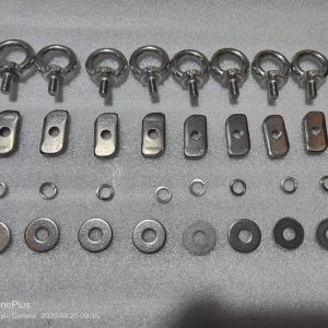 FIXING / LIFTING EYES (8pcs) for ALUMINIUM GALLERIES