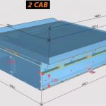 TRAY 2CAB
