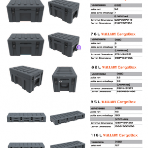 Cargo box étanche