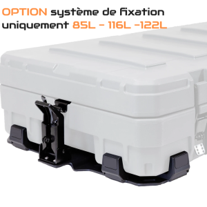 kit de fixation  Cargo Box 85 L, 116 L et 122 L.